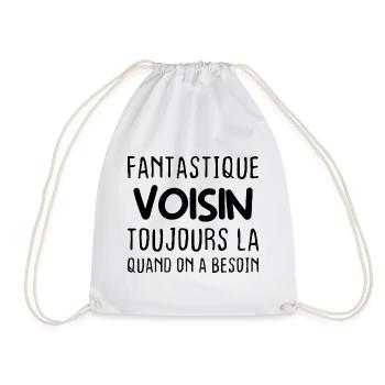 Fantastique Voisin toujours là quand on a besoin - Sac de sport léger - blanc - Devant