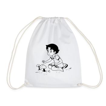 Heidi Dans Le Pré - Sac de sport léger - blanc - Devant
