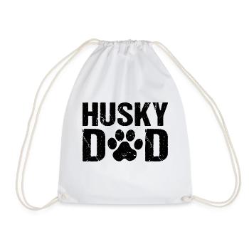 Husky Dad Sibérien Husky Chiens - Sac de sport léger - blanc - Devant