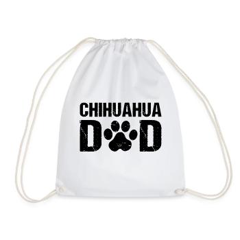 Chihuahua Papa Chihuahua Chiens - Sac de sport léger - blanc - Devant
