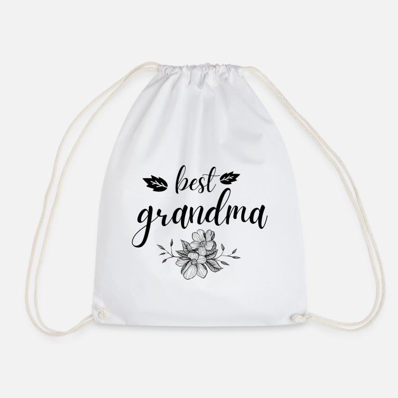 Grand-mère. Cadeau de grand-mère - Sac de sport léger - blanc