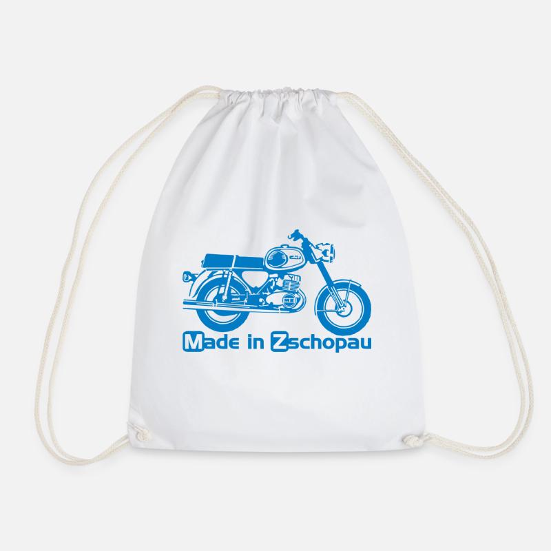 MZ TS250 Zschopau - Turnbeutel - Weiß