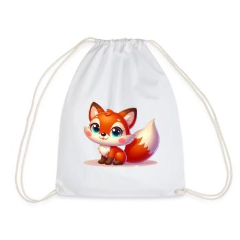 FOX 3 - Turnbeutel - Weiß - Vorne