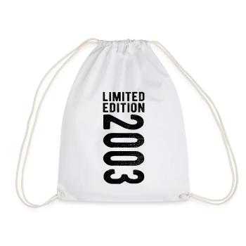 limited edition 2003 - Turnbeutel - Weiß - Vorne