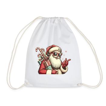 santa fun 2 - Sac de sport léger - blanc - Devant