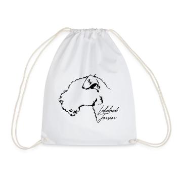 LAKELAND TERRIER Profil Chiens Wilsigns - Sac de sport léger - blanc - Devant