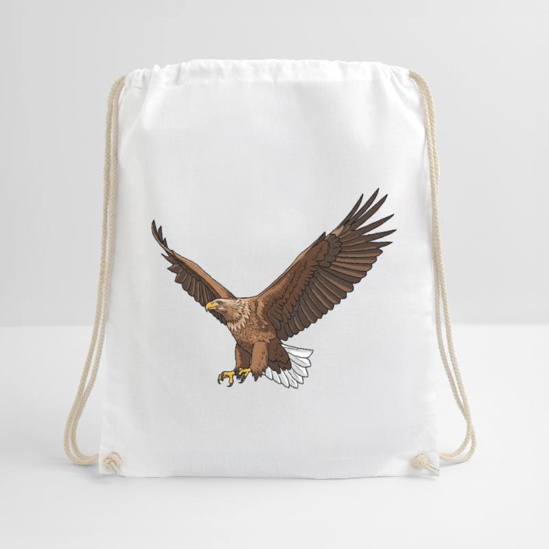 Pygargue à queue blanche Haliaeetus albicilla Eagle Sac de sport léger