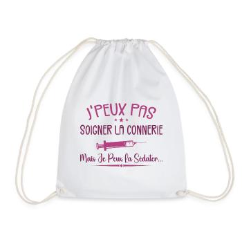 Citations Cool Pour Les Infirmière Géniale - Sac de sport léger - blanc - Devant