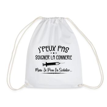 Citations Cool Pour Les Infirmière Géniale - Sac de sport léger - blanc - Devant