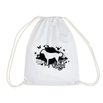 KANGAL Dogs Dog Pedigree Wilsigns - Drawstring Bag - white - Front