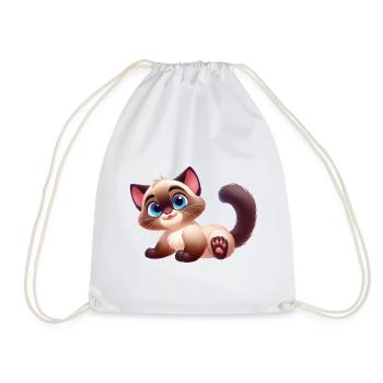 siamois 14 - Sac de sport léger - blanc - Devant