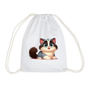 Ragdoll 2 - Turnbeutel - Weiß - Vorne