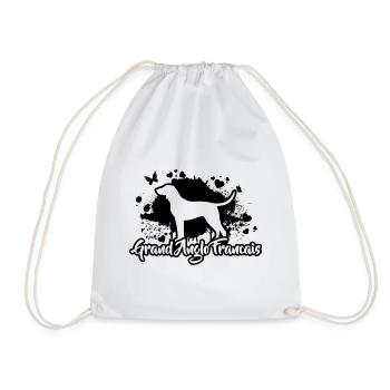 GRAND ANGLO FRANCAIS Chiens de chasse Chiens Wilsigns - Sac de sport léger - blanc - Devant