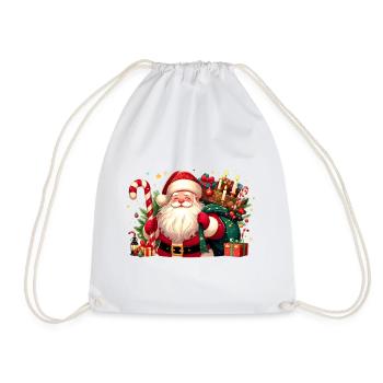 santa fun 9 - Sac de sport léger - blanc - Devant