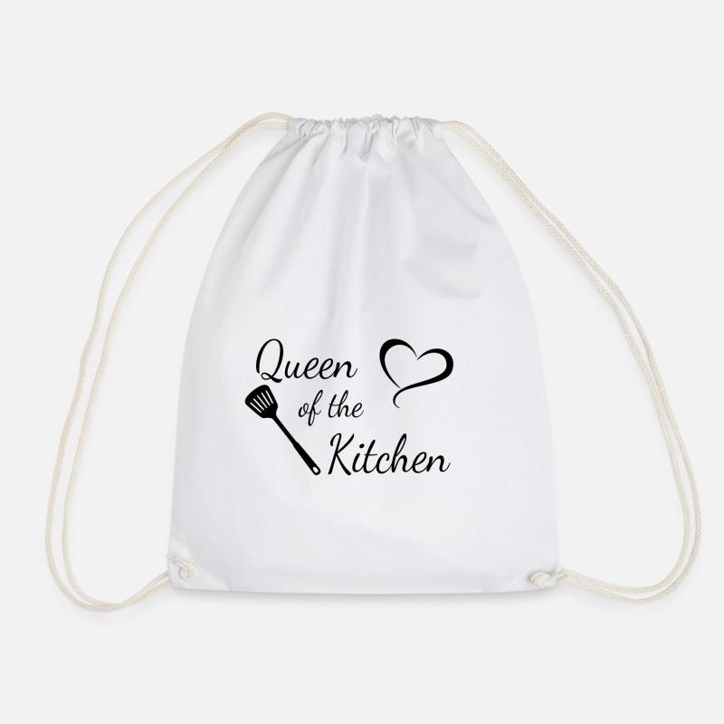 Queen of the Kitchen - Turnbeutel - Weiß