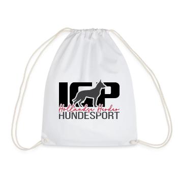 HOLLANDSE HERDER IGP Hundesport Hunde Wilsigns - Turnbeutel - Weiß - Vorne
