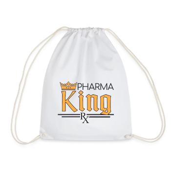 Pharmacy | Pharma King - Drawstring Bag - white - Front