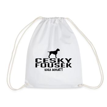 CESKY FOUSEK quoi d’autre chien disant Wilsigns - Sac de sport léger - blanc - Devant