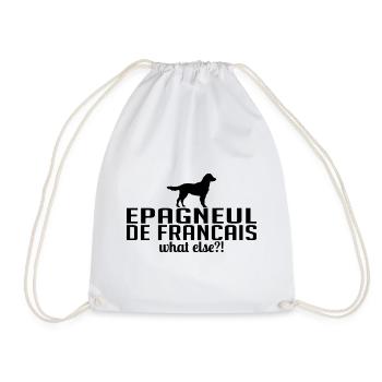 EPAGNEUL FRANCAIS quoi d’autre Chiens Disant Wilsigns - Sac de sport léger - blanc - Devant