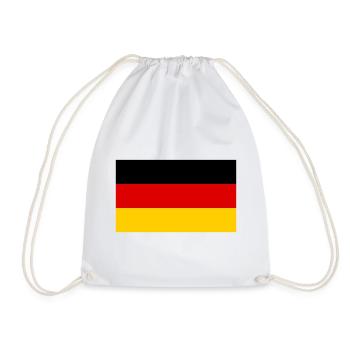 Deutschland - Turnbeutel - Weiß - Vorne