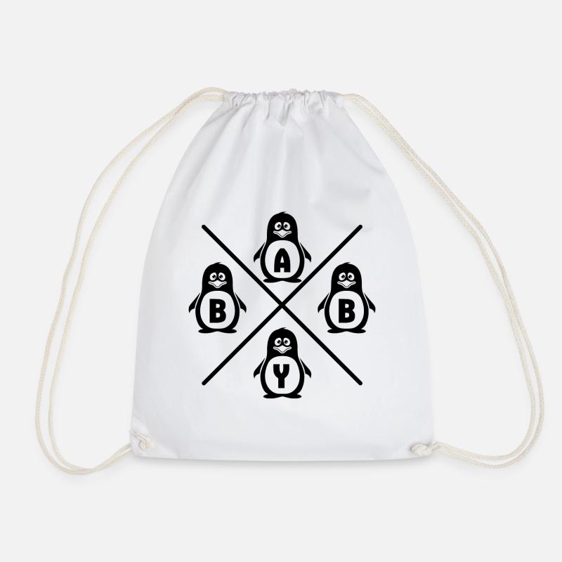 BABY - Drawstring Bag - white