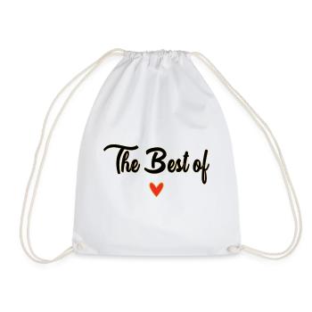 PAPOUNET. DAD. FATHER'S DAY. HAPPY FATHER'S DAY - Drawstring Bag - white - Front