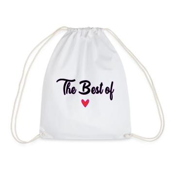 MOM. MOTHER'S DAY. HAPPY MOTHER'S DAY - Drawstring Bag - white - Front