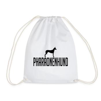 Pharaonenhund Hunderasse Hunde Wilsigns - Turnbeutel - Weiß - Vorne
