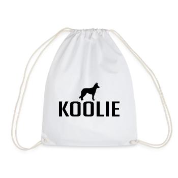 Koolie Chien Race Chien Chien Wilsigns - Sac de sport léger - blanc - Devant