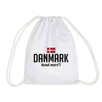Danmark hvad simple dicton vacances Danemark - Sac de sport léger - blanc - Devant