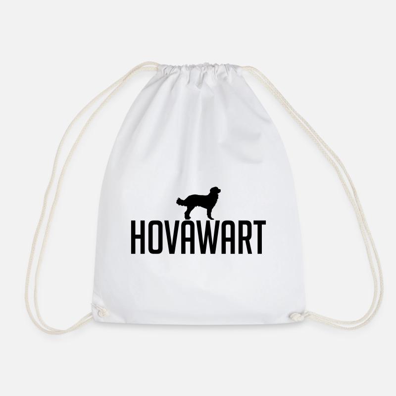 HOVAWART Hunderasse Hunde Hund Wilsigns - Turnbeutel - Weiß
