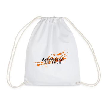 Kizombero On Tour - Drawstring Bag - white - Front