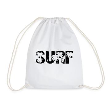 Surf Palms Surf Surfeurs - Sac de sport léger - blanc - Devant