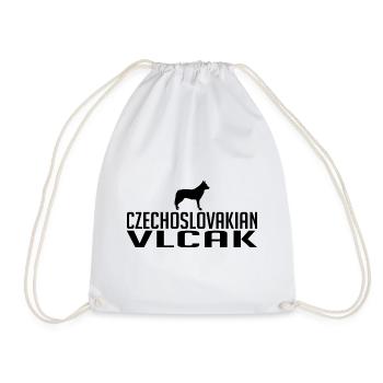 Czechoslovakian Vlcak Hunderasse Hunde Wilsigns - Turnbeutel - Weiß - Vorne