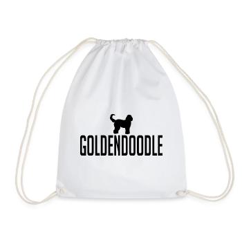 Goldendoodle Races de chiens Chiens Doodle Wilsigns - Sac de sport léger - blanc - Devant
