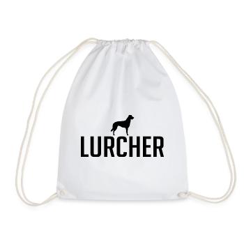 Lurcher Dog breed Dogs Wilsigns - Drawstring Bag - white - Front