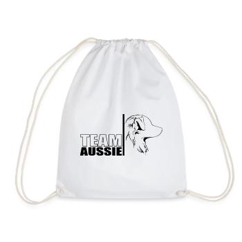 ÉQUIPE Chiens Aussie Berger Australien Wilsigns - Sac de sport léger - blanc - Devant