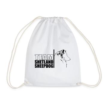 TEAM Chien de berger Shetland Wilsigns - Sac de sport léger - blanc - Devant