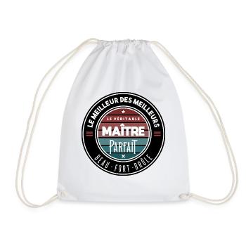Le véritable maître parfait - Sac de sport léger - blanc - Devant