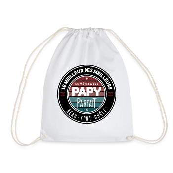 Le véritable papy parfait - Sac de sport léger - blanc - Devant