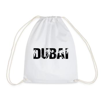Palmiers de Dubaï - Sac de sport léger - blanc - Devant