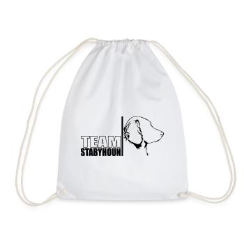 TEAM Stabyhoun Chien Chien Staby Wilsigns - Sac de sport léger - blanc - Devant