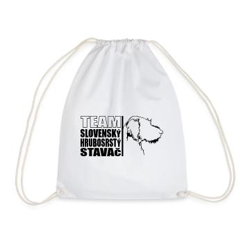 ÉQUIPE Slovensky Hrubosrsty Stavac Dogs Wilsigns - Sac de sport léger - blanc - Devant
