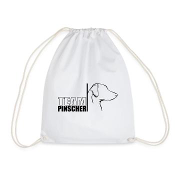 TEAM Pinscher Chien Chien Wilsigns - Sac de sport léger - blanc - Devant