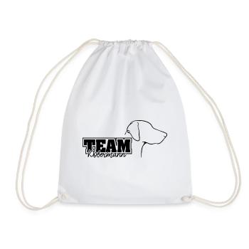 TEAM DOBERMANN Dogs Dog Wilsigns IGP Dog Sport - Drawstring Bag - white - Front