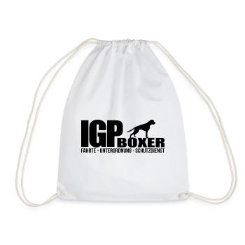 IGP BOXER Wilsigns Dog Sports Gifts Chiens Chien - Sac de sport léger - blanc - Devant