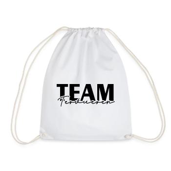 TEAM TERVUREN Dogs IGP Dog Sport Wilsigns - Drawstring Bag - white - Front