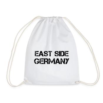 East side germany Geschenk DDR Ossi - Turnbeutel - Weiß - Vorne