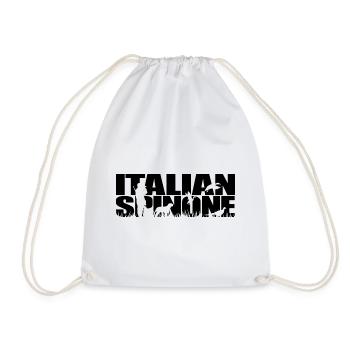 ITALIAN SPINONE Jagdhund Jagdhunde Wilsigns - Turnbeutel - Weiß - Vorne