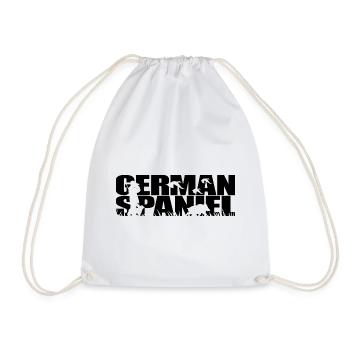 ALLEMAND SPANIEL Chiens de chasse Chiens de chasse Chasseurs Wilsigns - Sac de sport léger - blanc - Devant